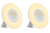 Sunrise Wake-Up Lamp Alarm Clock with FM Radio & 7 Colours